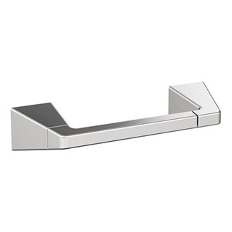 Main View of a Chrome Toilet Paper Holder from Amerock's Blackrock Collection BH3600126