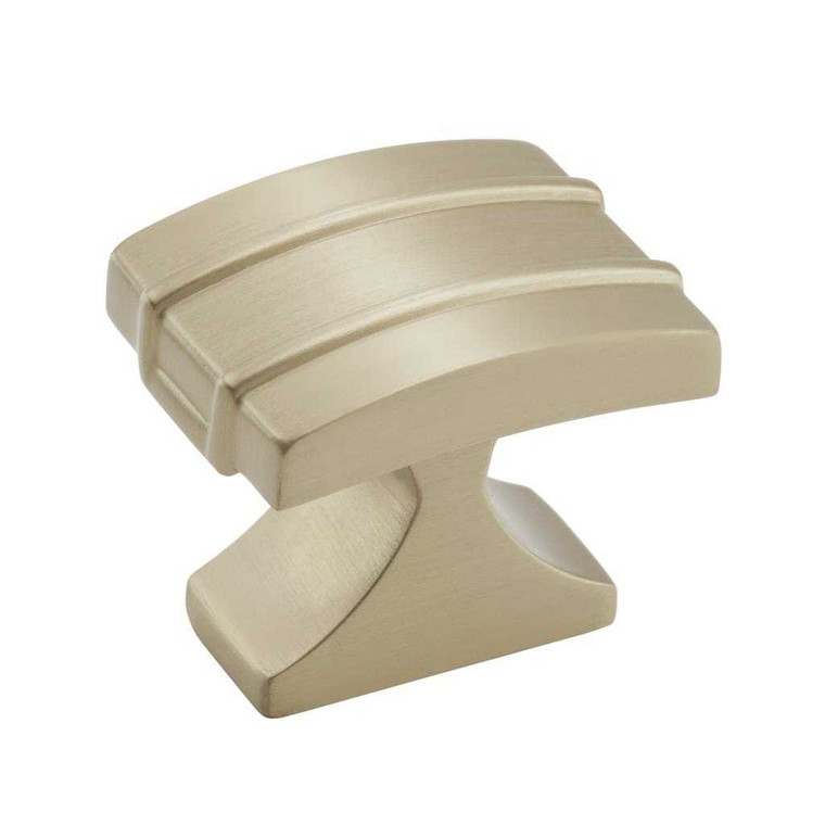 Main View of Golden Champagne 1-1/4" Length Cabinet Knob from Amerock's Davenport Collection BP36601BBZ