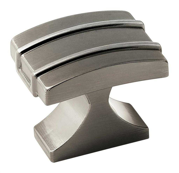 Main View of Gunmetal 1-1/4" Length Cabinet Knob from Amerock's Davenport Collection BP36601GM