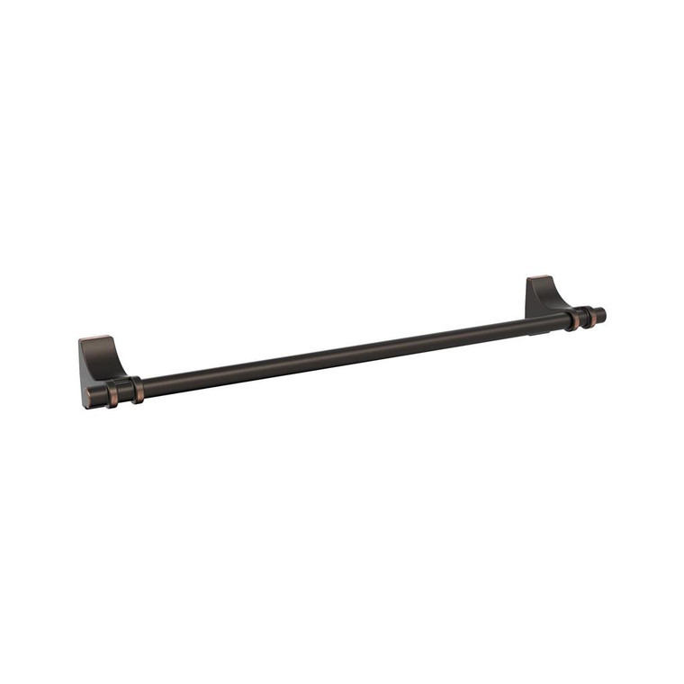 Main View of a Oil Rubbed Bronze 18" Towel Bar from Amerock's Davenport Collection BH36053ORB