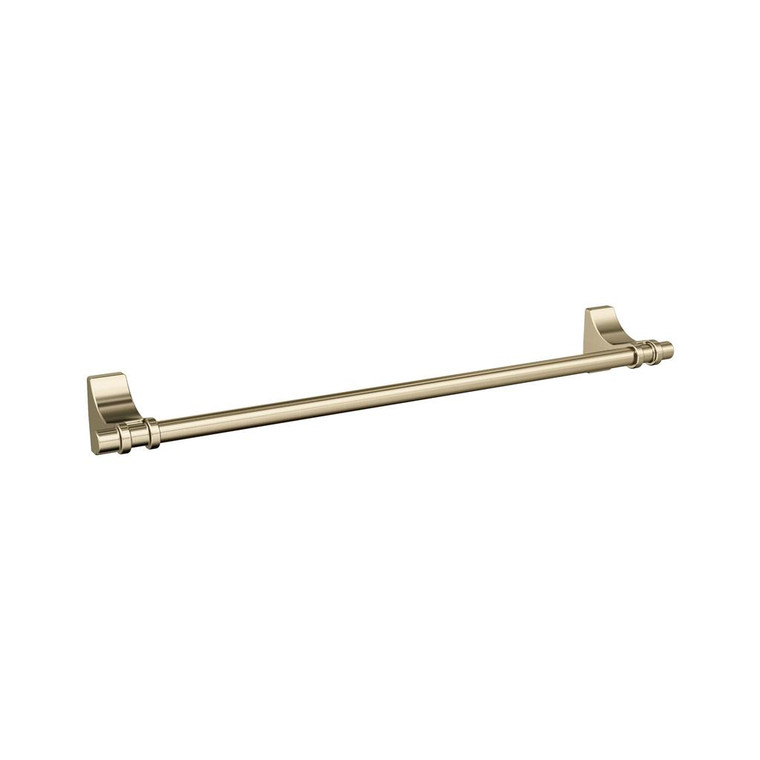 Main View of a Golden Champagne 18" Towel Bar from Amerock's Davenport Collection BH36053BBZ