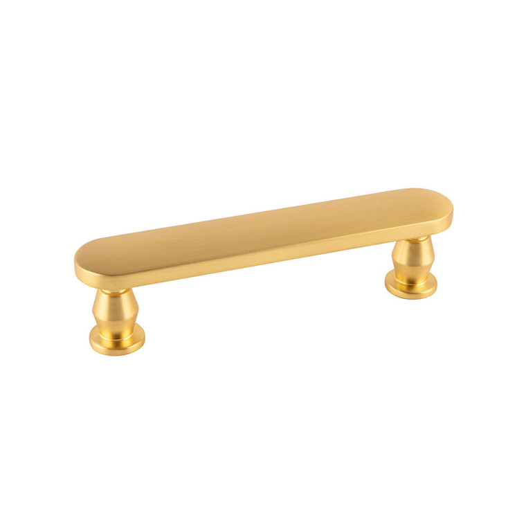 BELWITH KEELER Anders Handle Cabinet Pulls in Brushed Golden Brass 96mm B078789-BGB