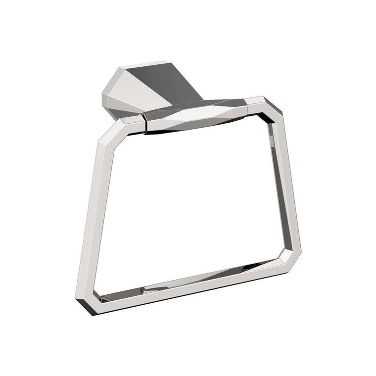 AMEROCK St. Vincent 6-3/4" Long Hanging Towel Ring in Polished Chrome BH3604226