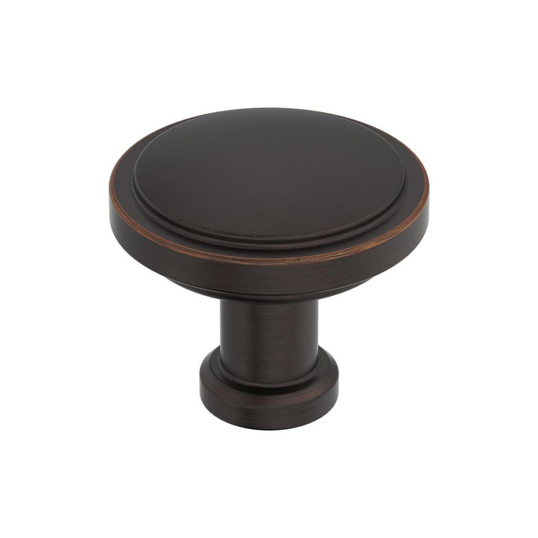 AMEROCK Faircrest 1-1/4" Diameter Cabinet Knob in Oil Rubbed Bronze BP37460ORB