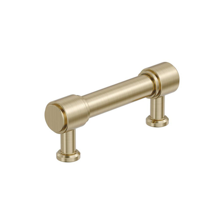 AMEROCK Faircrest Wrapped Bar Handle Pulls in Golden Champagne 3" BP347462BBZ