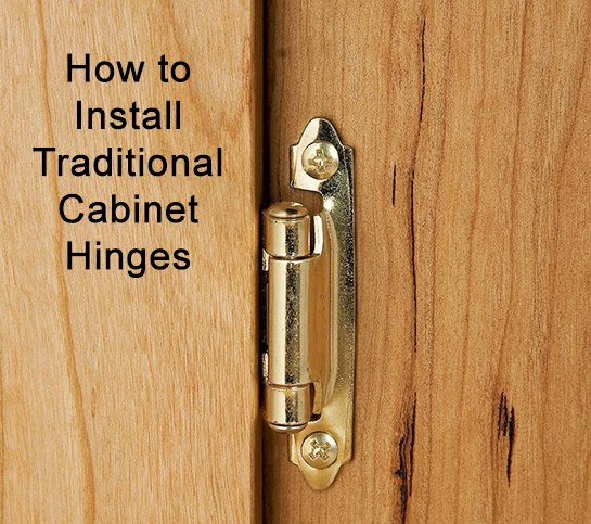 how to attach a hinge  