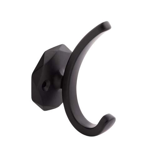 HICKORY Karat 1-1/4" Centers Wall Hook in Matte Black