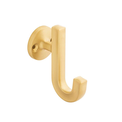 HICKORY Woodward 1-1/8" Centers Wall Hook in Brushed Golden Brass
