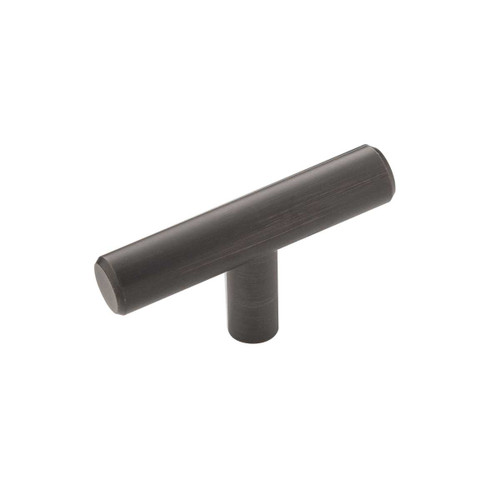 HICKORY 2-3/8" Length T-Knob Bar Cabinet Pull in Vintage Bronze
