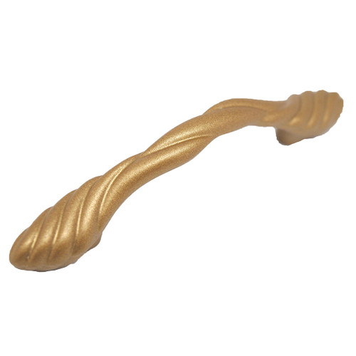AMEROCK Expressions 3" and 3-3/4" Centers Handle Cabinet Pull in Satin Gold