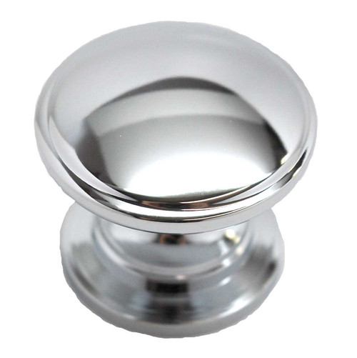 AMEROCK Ravino 1-1/4" Diameter Cabinet Knob in Polished Chrome