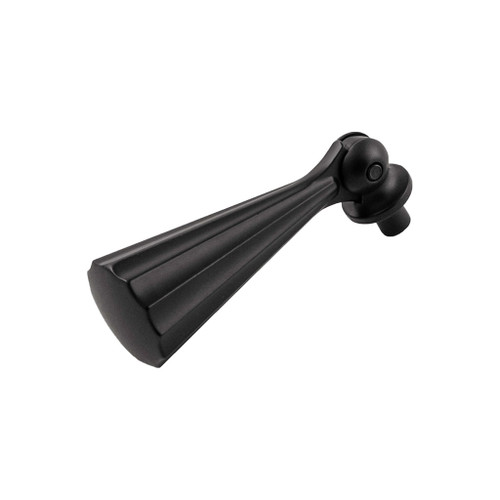 BELWITH KEELER Bijou Laurel 2-1/2" Long Pendant in Matte Black