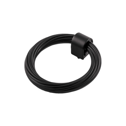 BELWITH KEELER Bijou Sybil 2-3/4" Diameter Ring Pull in Matte Black