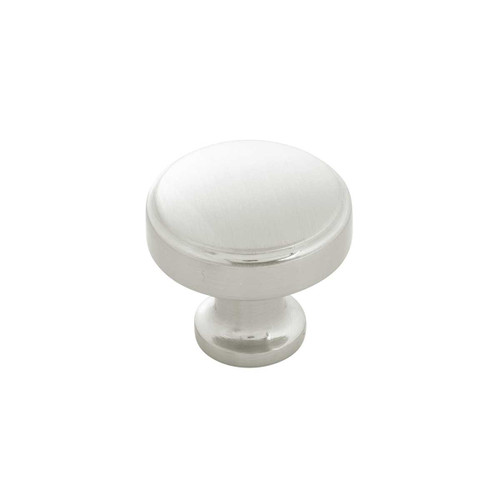 HICKORY Piper 1-1/4" Diameter Cabinet Knob in Satin Nickel