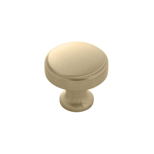 AMEROCK Ville 1-1/8 Diameter Cabinet Knob in Champagne Bronze