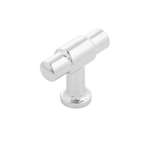 HICKORY Piper 1-5/8" Length Wrapped Bar Knob Cabinet Pull in Chrome