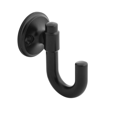 HICKORY Piper 1-1/8" Centers Wall Hook in Matte Black