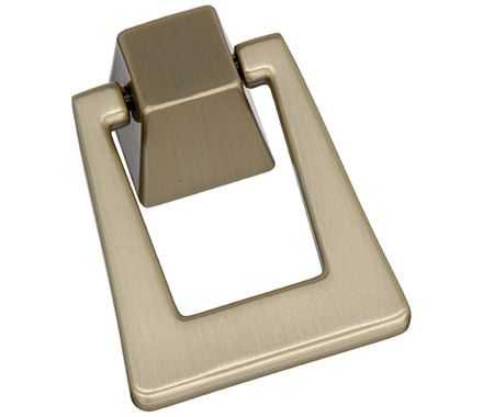 AMEROCK Blackrock 1-13/16" Long Pendant Pull in Golden Champagne