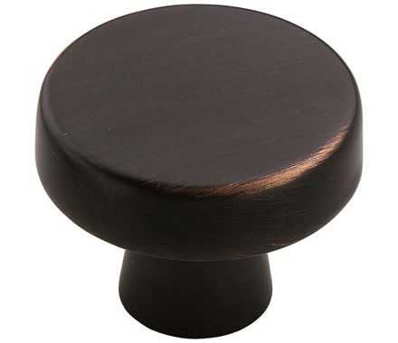 AMEROCK Blackrock Round Cabinet Knob in Oil Rubbed Bronze (+2 Sizes )