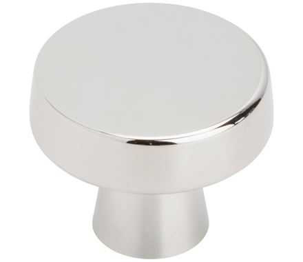 AMEROCK Blackrock Round Cabinet Knob in Polished Chrome (+2 Sizes)