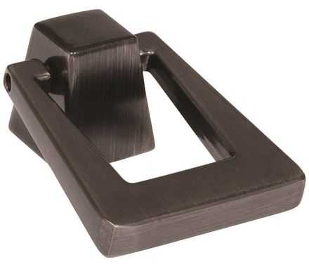 AMEROCK Blackrock 1-13/16" Long Pendant Pull in Gunmetal