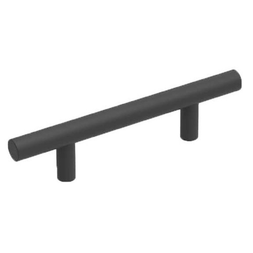 HICKORY Heritage Designs Hollow Round Bar Pulls in Matte Black (+3 Sizes)