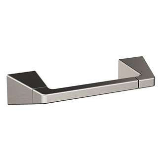 AMEROCK Blackrock Pivoting Toilet Paper Holder in Brushed Nickel