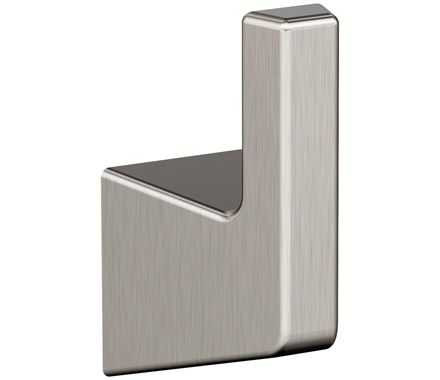 AMEROCK Blackrock Single Robe Hook in Brushed Nickel