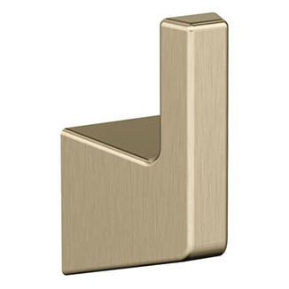 AMEROCK Blackrock Single Robe Hook in Golden Champagne