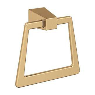 AMEROCK Blackrock 6-13/16" Long Hanging Towel Ring in Champagne Bronze