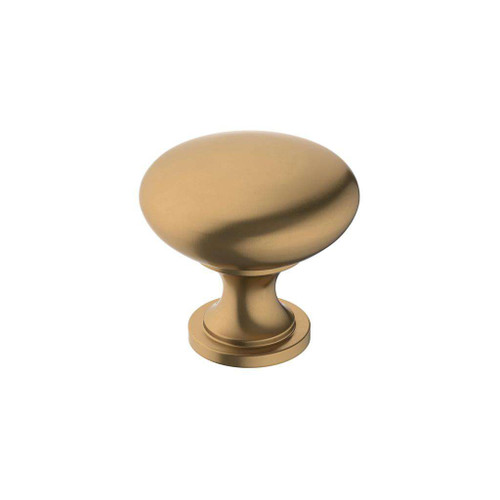 AMEROCK Edona 1-1/4" Diameter Mushroom Cabinet Knob in Champagne Bronze
