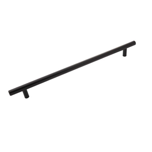 KEYSTONE ACCENTS 10-1/16" Centers Bar Pull in Matte Black