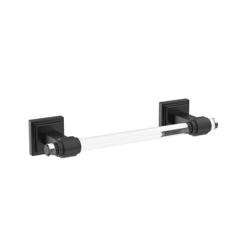 AMEROCK Glacio Towel Bar in Clear and Matte Black (+3 Sizes)