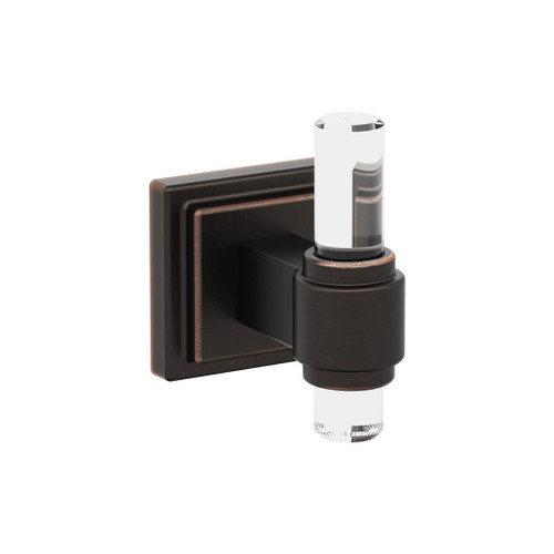 AMEROCK Glacio Single Prong Hook in Clear and Oil Rubbed Bronze