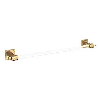 AMEROCK Glacio Towel Bar in Clear and Champagne Bronze (+3 Sizes)
