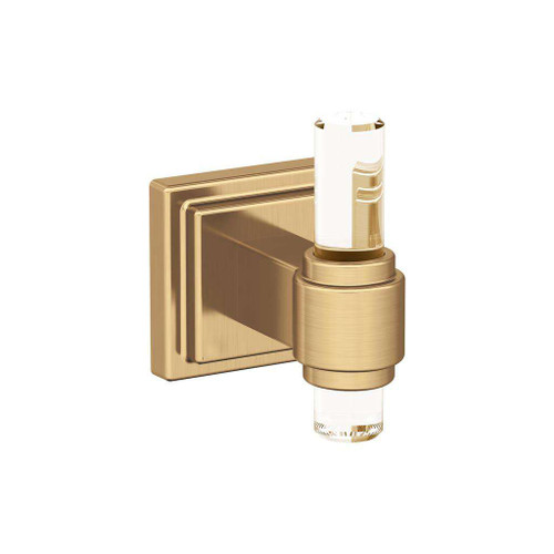 AMEROCK Glacio Single Prong Hook in Clear and Champagne Bronze