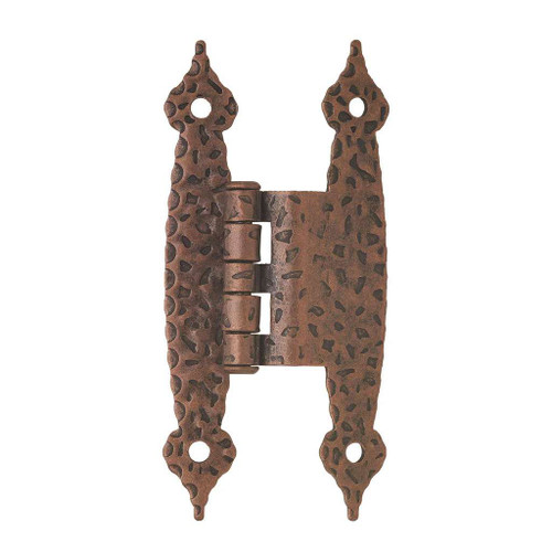 AMEROCK H-Type 3/8" Offset Cabinet Hinge (pair) in Antique Copper