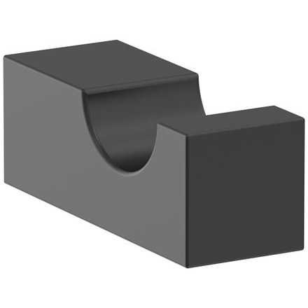 AMEROCK Monument Bathroom Hook in Matte Black