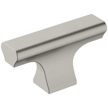 AMEROCK Status 2" Length Rectangle Knob Cabinet Pull in Satin Nickel