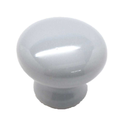 AMEROCK Designer's Hardware 1-3/8" Diameter Ceramic Cabinet Knob in Gray