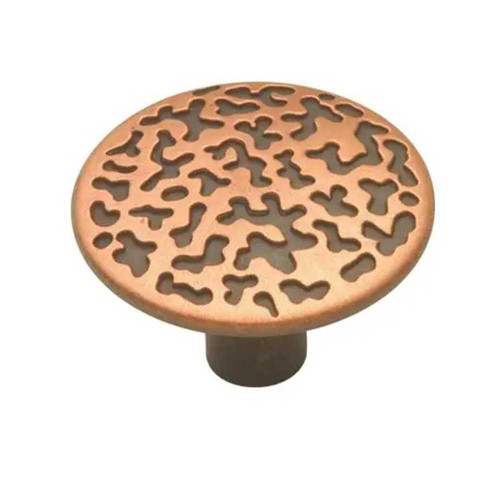 BELWITH Southwest Lodge 1-1/4" Diameter Cabinet Knob in Antique Copper