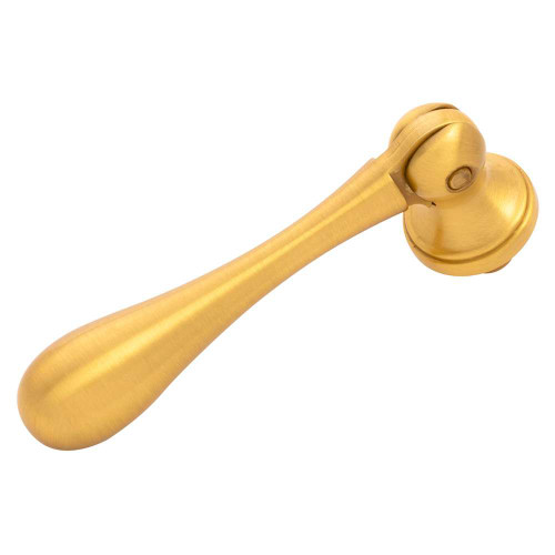 BELWITH KEELER Bijou Dew 2-1/2" Long Pendant in Brushed Golden Brass