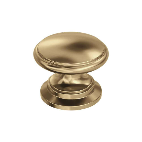 AMEROCK Ravino 1-1/4" Diameter Cabinet Knob in Champagne Bronze
