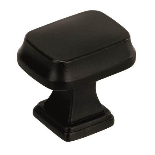 AMEROCK Revitalize 1-1/4" Length Rectangle Cabinet Knob in Black Bronze