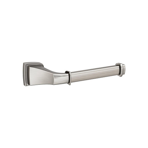 AMEROCK Revitalize Single Post Toilet Paper Holder in Brushed Nickel