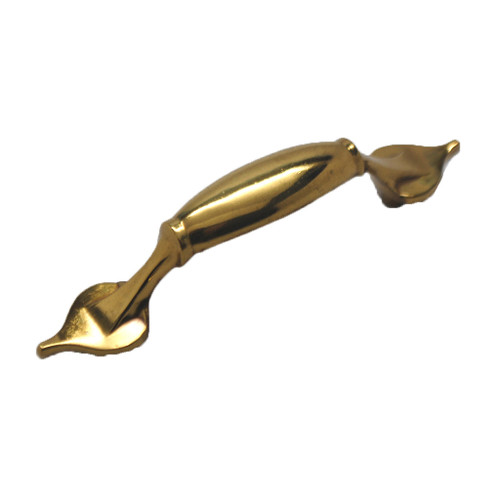 BELWITH 3" Centers Cabinet Handle Pull in Dark Polished Brass