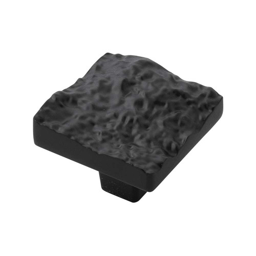 BELWITH KEELER Sandrine Square Cabinet Knob in Black Mist