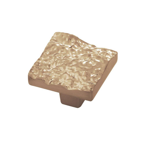 BELWITH KEELER Sandrine Square Cabinet Knob in Champagne Bronze