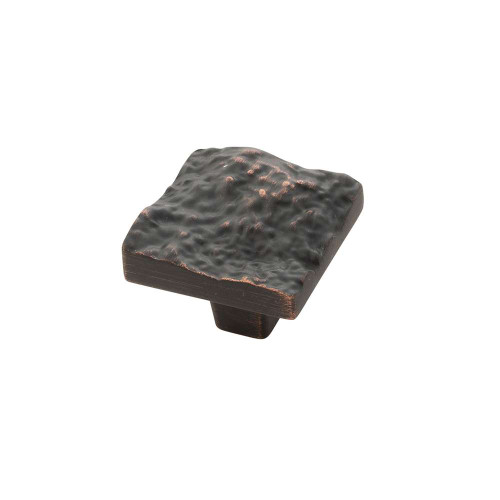 BELWITH KEELER Sandrine Square Cabinet Knob in Vintage Bronze