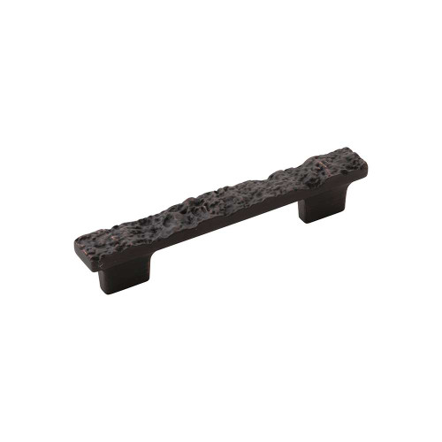 BELWITH KEELER Sandrine 3-3/4" and 5-1/16" Centers Rectangle Handle Pull in Vintage Bronze